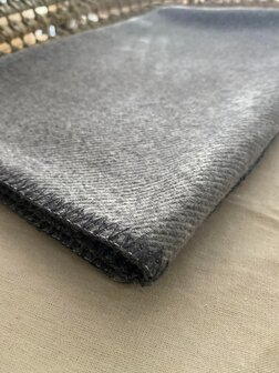 Baby blanket Merino wool - grey