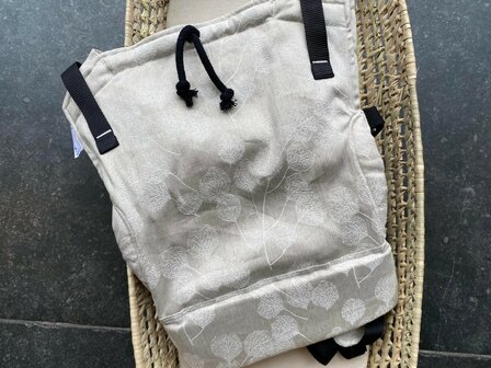 NEW! Cross & Go - 100% Natural leaves - linnen/cotton
