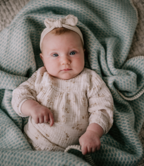 Baby blanket Wool - Mint