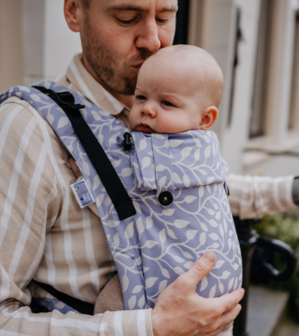 Click &amp; Go Baby carrier - floral - lilac