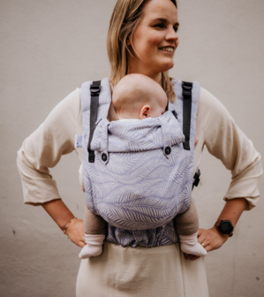 Click &amp; Go Baby carrier - palm - lilac