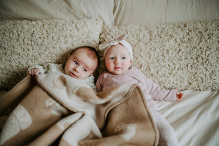 Baby blanket Wool - Squirrel