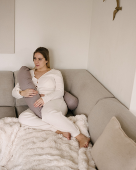 Maternity pillow Taupe