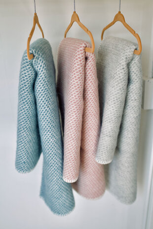 Toddler blanket Wool - Pink