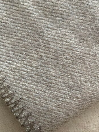Baby blanket Merino wool - sand