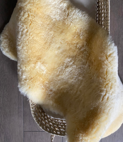 Sheep skin for baby and child