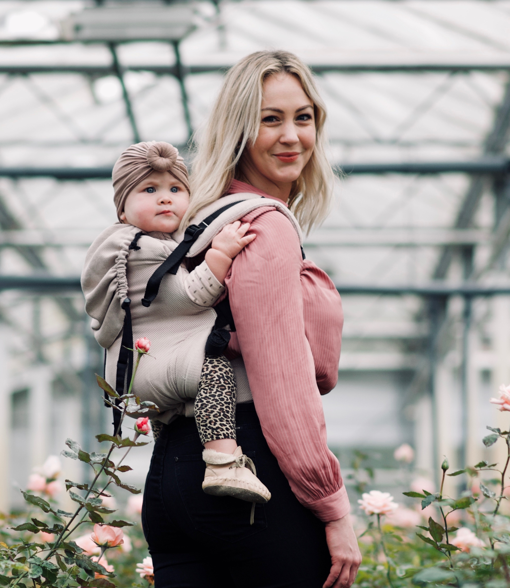 Baby Carrier - Rose - Pure Baby Love